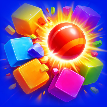 Marble Brick Blast - 3D Puzzle